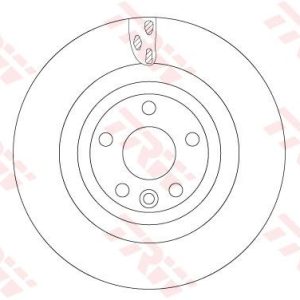 FREN DISKI ARKA DISCOVERY SPORT L550 R.R VELAR L560 JAGUAR I-PACE X590 F-PACE X761
