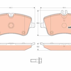 FREN BALATASI ON MERCEDES W202 W203 CL203 C209 R171