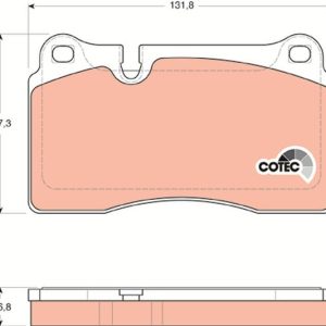ÖN BALATA TOUAREG 3.0 V6 TDI-3.2 V6-3.6 V6 FSI 06/05 AUDI TT 09 RANGEROVER III SPORT 05