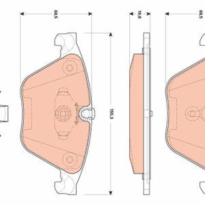 FREN BALATASI ON BMW F10 F11 F12 F13 F06 530