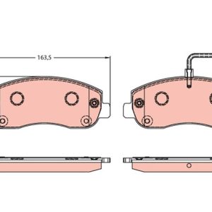 ÖN BALATA MASTER III 2.3DCİ 2.10 13 MOVANO 2.3CDTİ 5.10 14 NISSAN NV400 2.3CDİ 11 410604386R-4106000Q0L