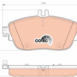 FREN BALATASI ON MERCEDES W176 W246 C117 X117 X156