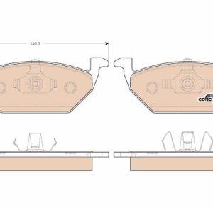 GDB1357 ÖN BALATA GOLF IV BORA 97-6.05 POLO 99 OCTAVIA 97 LEON TOLEDO 99-06 IBIZA 02 AUDI