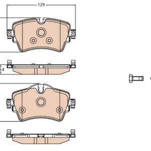 FREN BALATASI ON BMW F40 F45 F46 F48 F39 G30 G20 G01 G02 Z4 G29 MINI F60 F54
