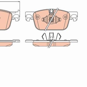ÖN BALATA VOLVO S90 2016 V60 2018 V90 2016 XC60 2017 16 İNÇ JANT 17 İNÇ JANT