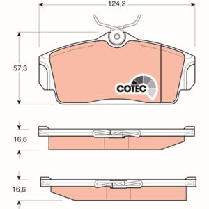 ÖN BALATA PRIMERA P11 1.6 2.0 96/12.02 ALMERA 1.5 1.8 00 1.5DCİ 2.2DCİ 03