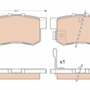 ARKA BALATA CIVIC VII 01-05 - CIVIC VIII 05 ACCORD VII 98-02 - ACCORD VIII 06