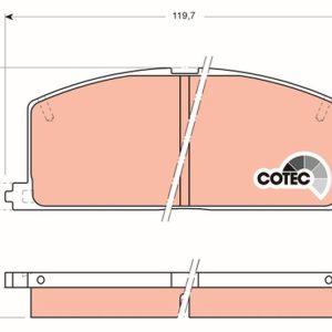 ÖN BALATA COROLLA-CAMRY-CORNA-CARİNA 95