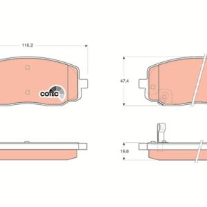 ÖN BALATA HYUNDAI İ10-1.0 1.1-1.2 08 11 KIA PICANTO 1.0-1-1 08