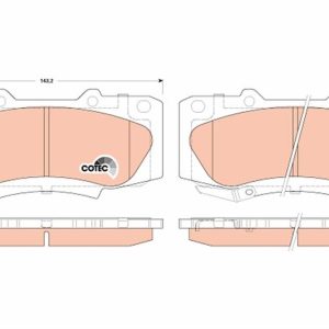 ÖN BALATA HYUNDAI HILUX III PICKUP 2.5D-4D 4X4 12/2007