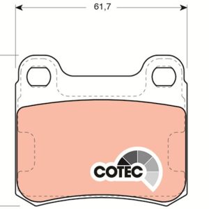 FREN BALATASI ARKA MERCEDES W201 W202 C124 W124 C124