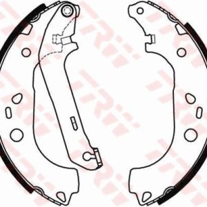 ARKA PABUÇ BALATA TRANSİT TOURNEO CONNECT 1.8 1.8Dİ 1.8TDCİ 02-12.2013 228x57