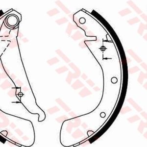 ARKA PABUÇ BALATA CORSA B 3.93-9.00 CORSA C 00-12.09 TIGRA 94-00 ASTRA F 92-9.98 200x28