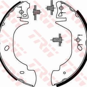 ARKA PABUÇ BALATA TRANSIT T12 2.0 2.5DI 2.5TD 94-00 254x52