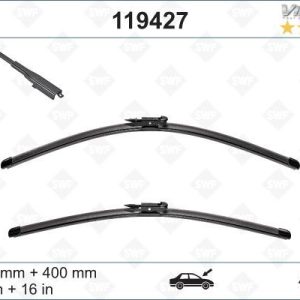 x SİLECEK 60 40cm X2 FLATBLADE-MUZ TİPİ BMW 3 SERİ E92 NISSAN QASHQAI 2007-2013 SWF 119427 61612159629-28890JD910-28890JD900