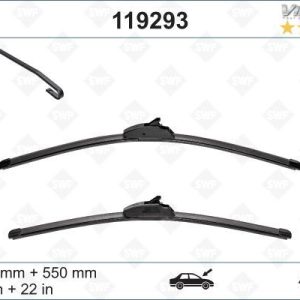 SİLECEK 55 55 X2 FLATBLADE-MUZ TİPİ LANDROVER DISCOVERY 3 04 RANGEROVER SPORT 05 LR018368-LR018367