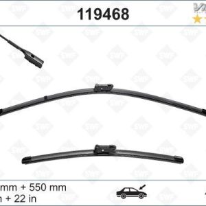 SWF VisioFlex Flat Blade X2 630 550 mm VW Tiguan II
