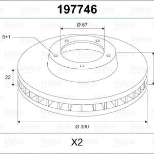 FREN DISKI ARKA MERCEDES W221 R230 A2304230412