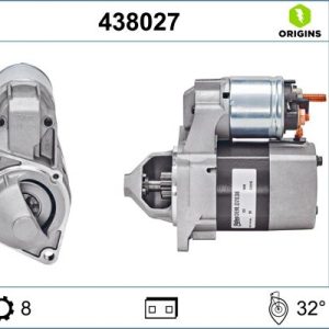 MARS MOTORU 12V 1.0kW 8 DIS MERCEDES W168 W169 W245 W414 A0041518501