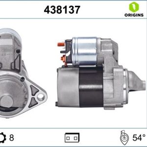 MARŞ MOTORU NISSAN PRIMERA 1.6L 1.8L QG16 QG18 P12 03- / ALMERA 1.5L QG15DE N16 02- 1.8L QG18DE 99- 12v 0.7kw 8 DİŞ