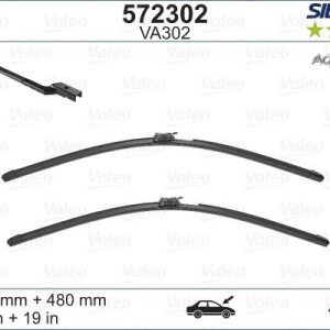 SILECEK SUPURGESI X2 650 480 mm VOLVO XC60 II 17 AquaBlade Flat Blade VA302