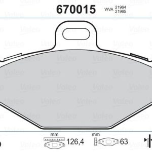 ARKA FREN BALATASI RENAULT LAGUNA 93 01 ESPACE III 96 00 1.6 1.8 1.9dCi 2.0 16V 2.2 3.0 7701205491-8671016192-8671005932