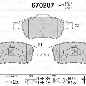 ÖN BALATA FIAT 500X 15 JEEP RENEGADE SUV 14 77367213-77367369