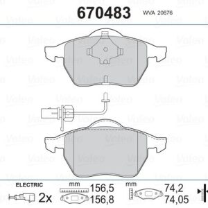 ÖN BALATA FİŞLİ PASSAT 96-01 A6 94-97 100 AVANT 1.8-2.0-2.5-2.6 TDI 16V GDB1049 4A0698151-4A0698151A-4A0698151C