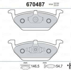 GDB1357 ÖN BALATA GOLF IV BORA 97-6.05 POLO 99 OCTAVIA 97 LEON TOLEDO 99-06 IBIZA 02 AUDI 1J0698151A-1J0698151B-6R0698151A
