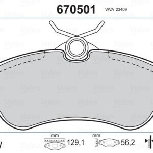 ÖN FREN BALATASI CITROEN C2 06 09 C3 03 10