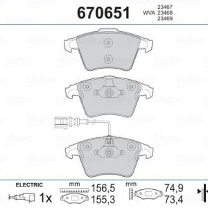 ÖN BALATA FİŞLİ TRANSPORTER T5 16 JANT YM KALIN 03 7H0698151-7H0698151B