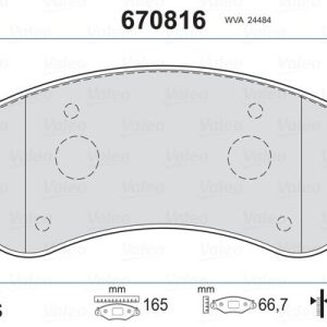 ON FREN BALATASI TRANSIT V348 06 14 A.CEKER 11 / VW AMAROK 2.0TDI 10 FİŞLİ