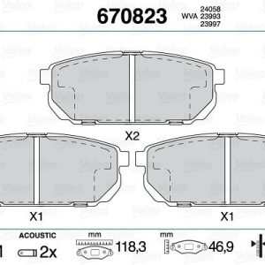 ARKA BALATA KIA SORENTO 2.4 02 2.5 CRDI 02 06 3.3 06 3.5 V6 02 583023ED00-583023EU00-WVA23997