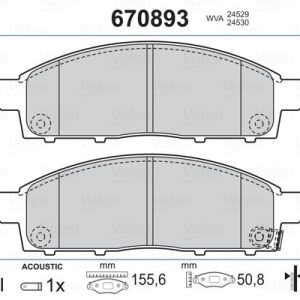 ÖN BALATA L200 PİCK-UP 2.5DI-D KBT-KAT 05-10 L200 2.5DI-D 07-10