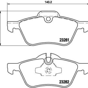 FREN BALATASI ON MINI R50 R52 R53 34116770332