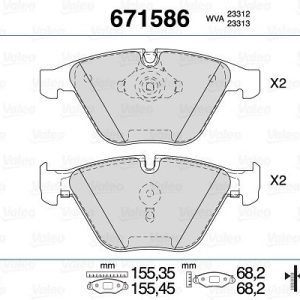 FREN BALATASI ON BMW E60 E65 E90 E92 E93 E84 34116794916