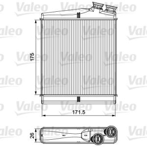 KALORIFER RADYATORU 204DTD AJ20D4 DISCOVERY SPORT L550 FREELANDER 2 L359 R.R EVOQUE L538 VOLVO V60 IS80 2 S60 2 LR002632-30767275