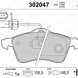 ÖN BALATA TRANSPORTER T4 CARAVELLE 2.5 TDI 90-03 GDB1391 FTE KIRMIZI KUTU