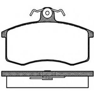 ÖN BALATA SAMARA 1.1-1.3-1.5 85-97 FTE KIRMIZI KUTU
