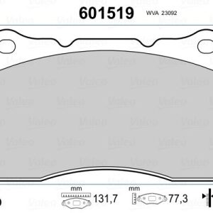 ON FREN BALATASI VOLVO S60 2.5 VOLVO V70 2.5 RENAULT MEGANE III RS