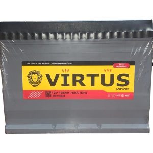 AKÜ 12 V 105 Ah. BAKIMLI H4 KUTU MF İND.SİZ 344x174x223