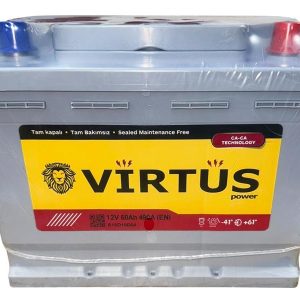 AKÜ 12 V 60 Ah. STANDART L2 KUTU 242x175x190