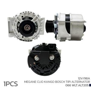 ALTERNATÖR 12V 98A MEGANE CLIO KANGO BOSCH TIPI 124415043