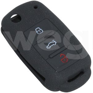 KONTAK ANAHTAR KUMANDA KORUYUCU KILIF SİLİKON SİYAH VW CADDY-JETTA-POLO-GOLF 6-SEAT LEON