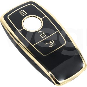 KONTAK ANAHTAR KUMANDA KORUYUCU KILIF TPU SİYAH MERCEDES C200 D