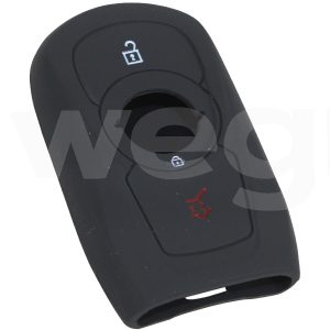 KONTAK ANAHTAR KUMANDA KORUYUCU KILIF SİLİKON 3 TUŞ SİYAH OPEL ASTRA K