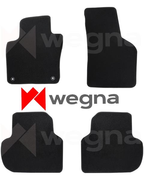 HALI PASPAS SİYAH VW PASSAT B6 2005-2011 PASPAS