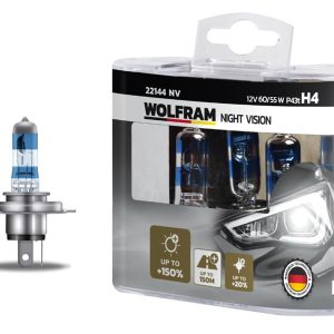 AMPUL 12V H4 60/55 P43t NIGHT VISION 150 FAZLA 20 BEYAZ IŞIK