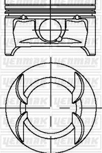 PİSTON SEGMAN STD ASTRA H-J INSIGNIA A-MOKKA-ZAFIRA B-TRAX-CRUZE-AVEO 1.6 16V A/B/Z16XER-LDE 79mm 55559652-55566881-55566882-55566883