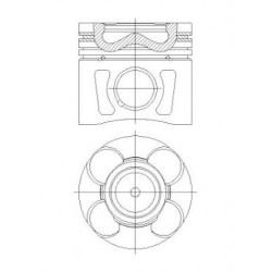 MOTOR PİSTON SEGMAN DOBLO-FİORİNO- LINEA-GRANDE PUNTO-ASTRA 1.3 CDTI 16V 0.40 Euro5 69.60 mm 4289040